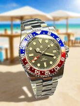Load image into Gallery viewer, Pepsi GMT Automatic