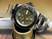 Load image into Gallery viewer, Automatic Olive Green Dial Custom Build (Preowned)
