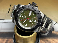Load image into Gallery viewer, Automatic Olive Green Dial Custom Build (Preowned)